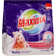 Detergent pudră Sano Maxima Baby, 20 spălări, 2 kg